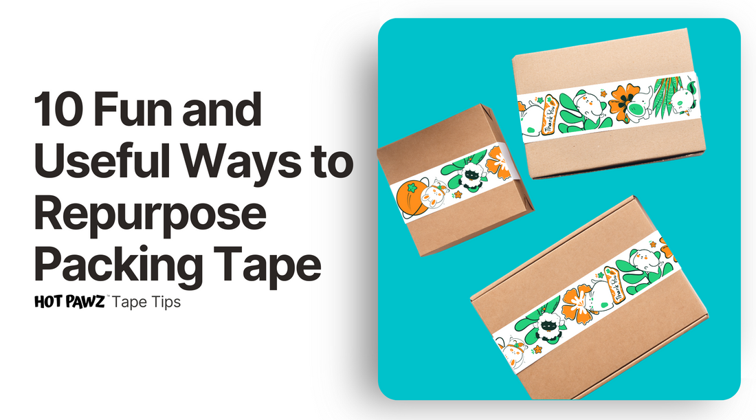 10 Fun and Useful Ways to Repurpose Packing Tape