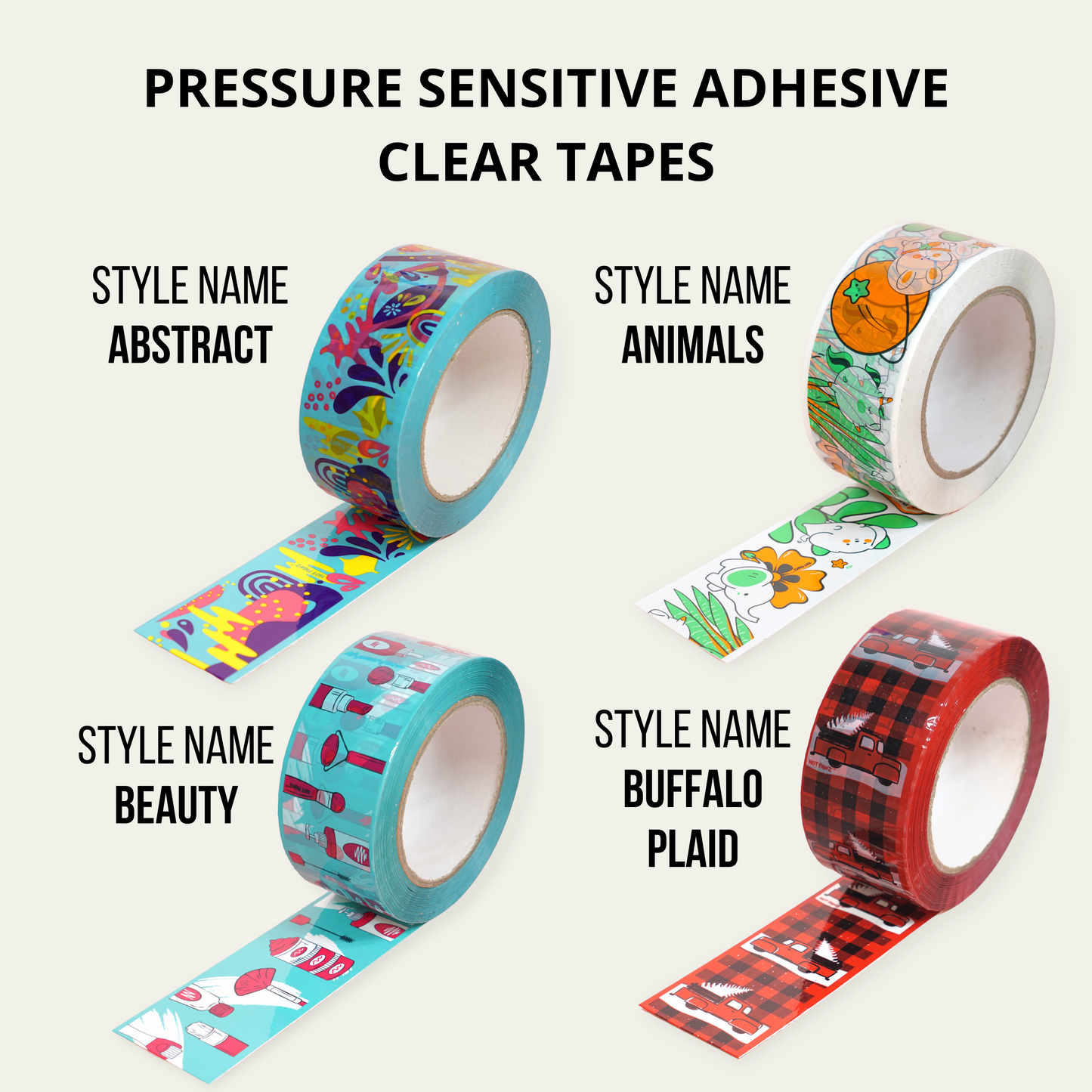 Hot Pawz Decorative Packing Tape Packaging Tape Heavy-duty Tape