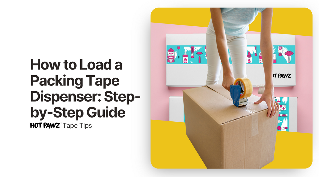 How to Load a Packing Tape Dispenser: Step-by-Step Guide