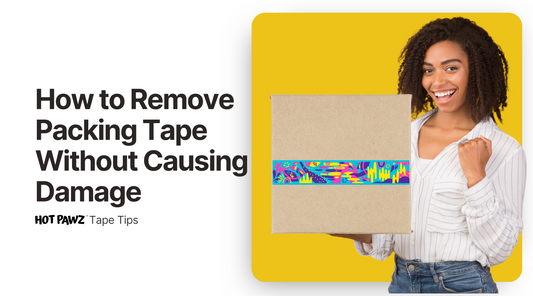 How to Remove Packing Tape Without Causing Damage: Tips and Tricks