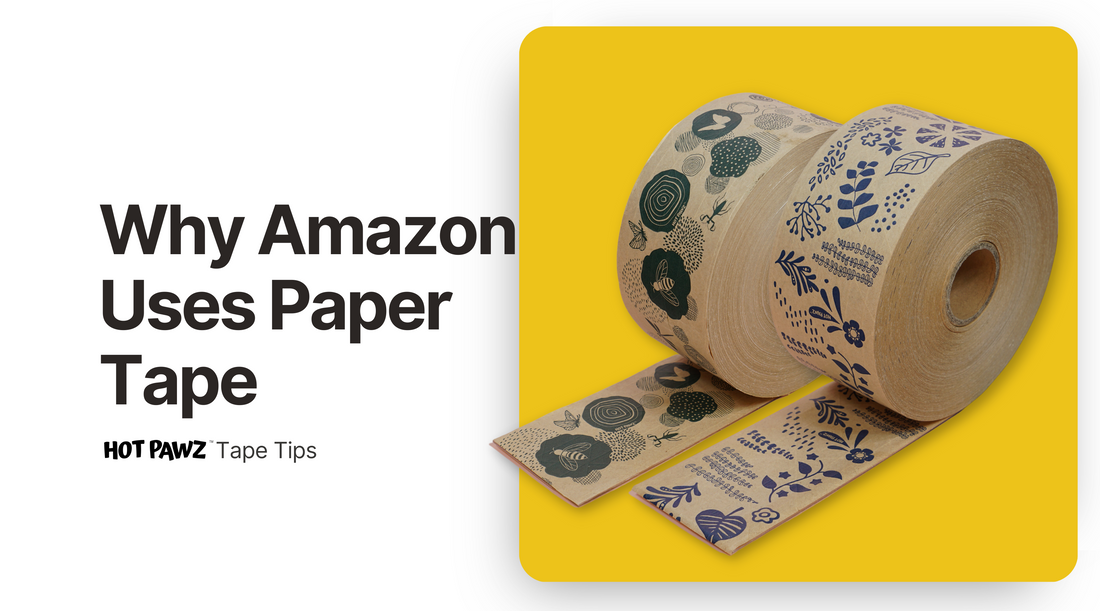 Why Amazon Uses Paper Packaging Tape