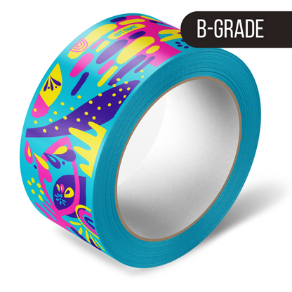 Abstract B-grade Packaging tape