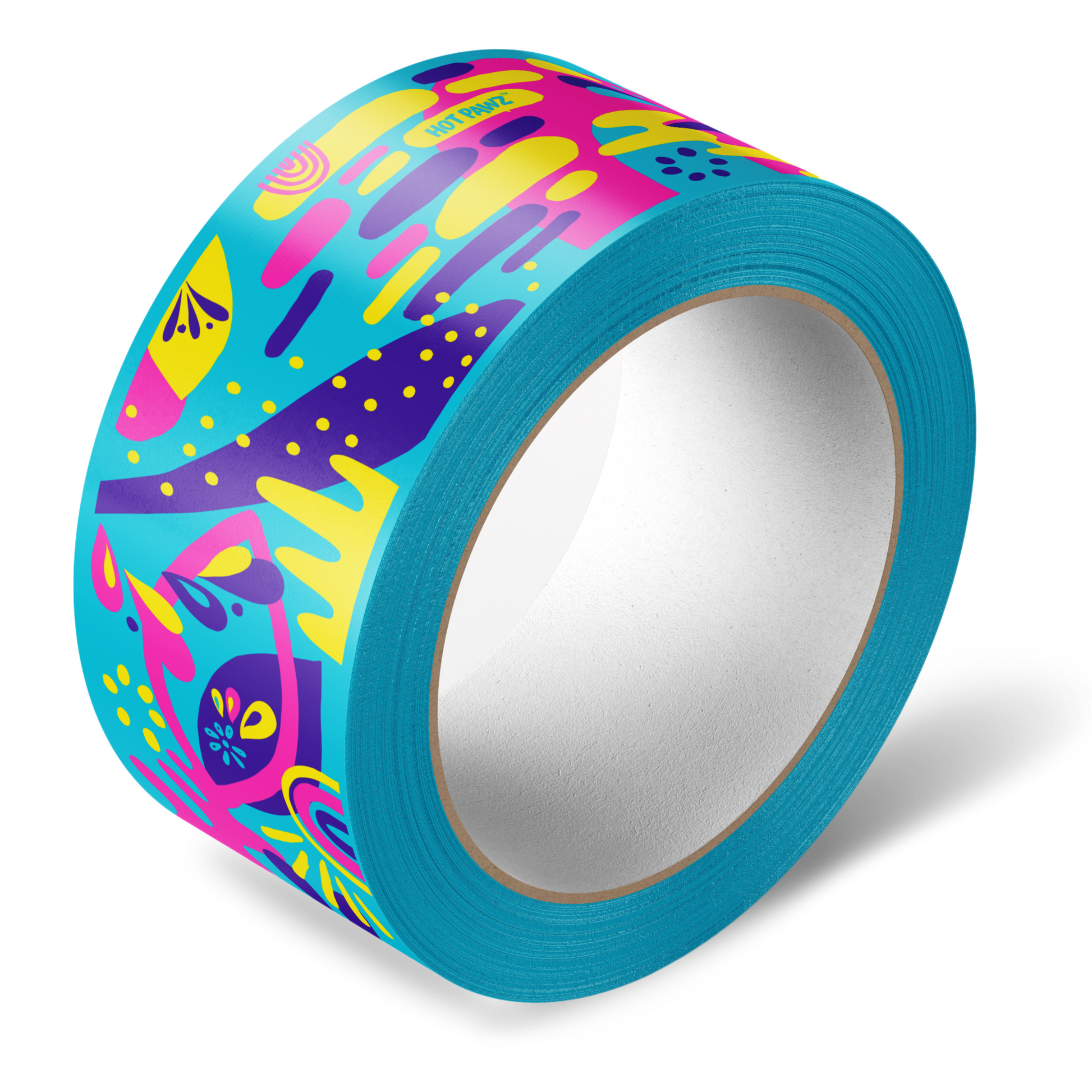 Abstract Patterned Packaging Tape