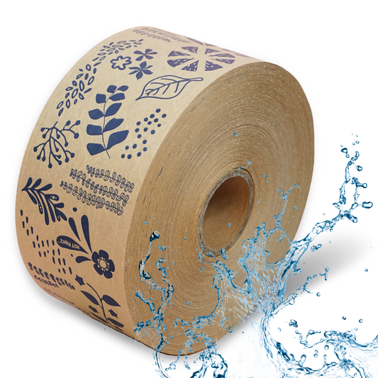 Blue Nature Water Activated Packing Tape