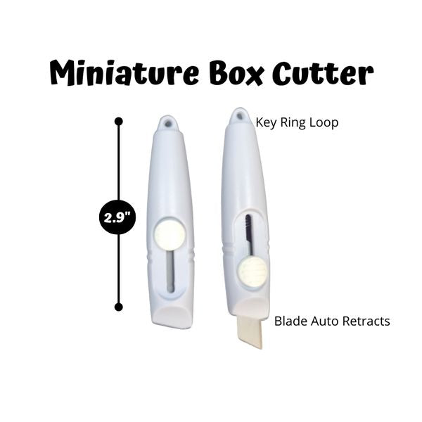 Mini Retractable Box Knife, Lilac