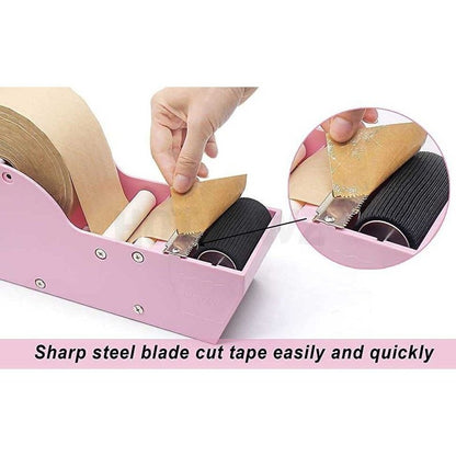 Water Activated Paper Tape Dispenser "Pink"